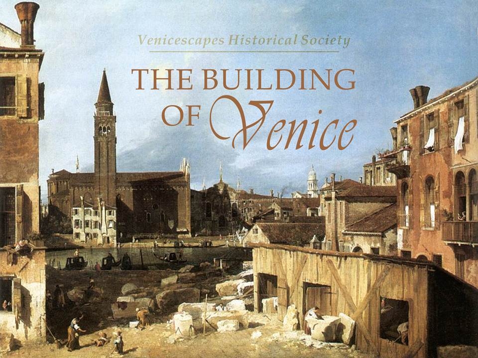 A lecture on the building of Venice for visiting school groups